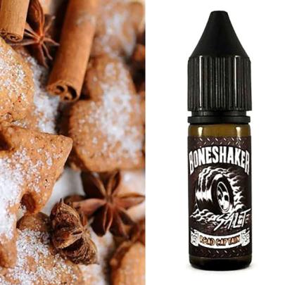 Жидкость BONESHAKER Road Captain (Печенье Корица) 15 мл 50 мг