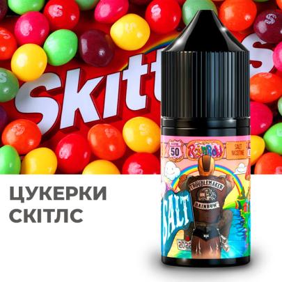 Жидкость TROUBLEMAKER Rainbow (Конфеты Скитлс) 30 мл 50 мг