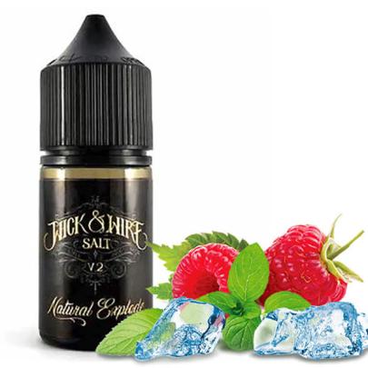 Жидкость WICK&WIRE organic Natural Explode V2 (Малина Лед) 60 мл 1,5 мг